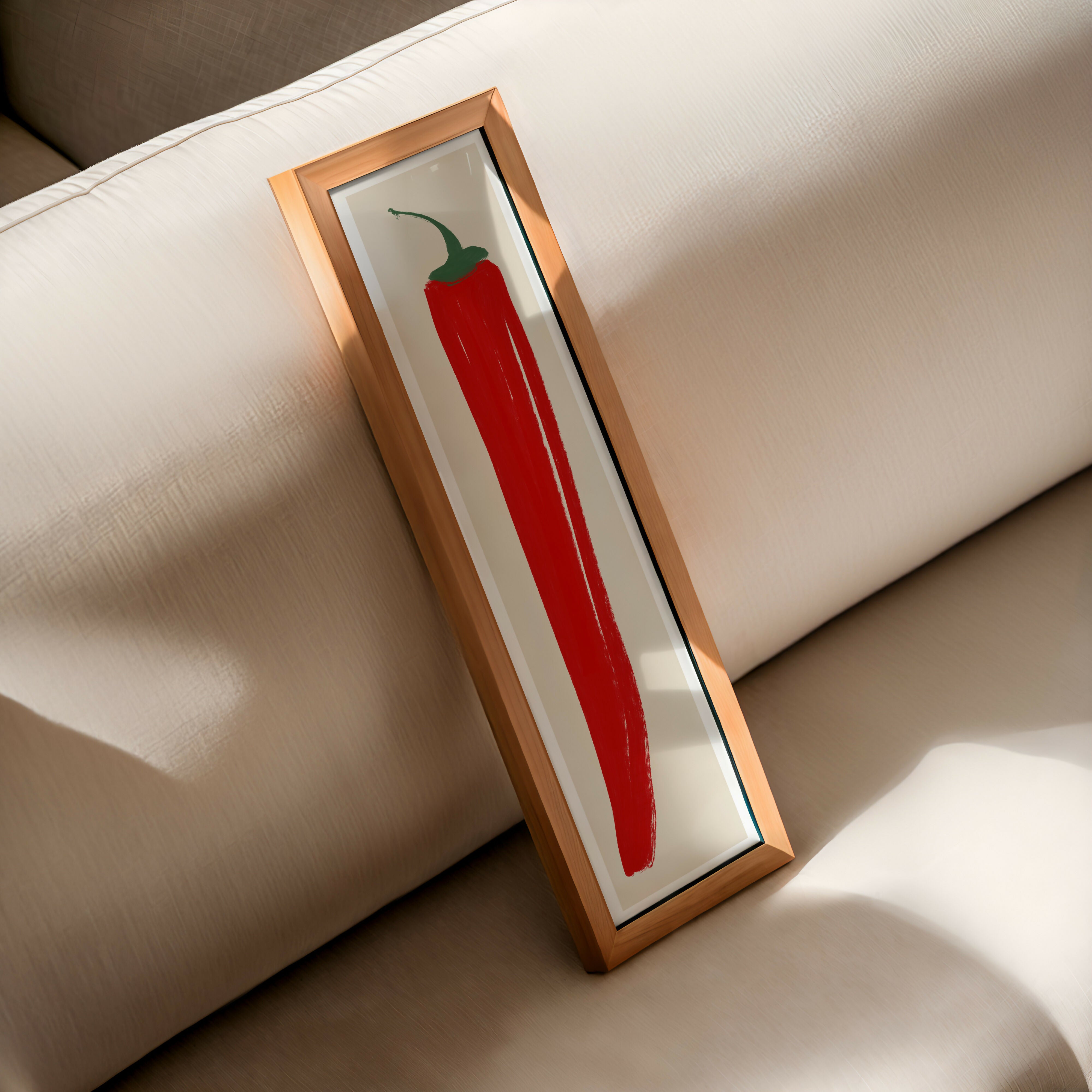 Chilli Panoramic Art Print