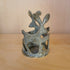 Leaping Hares Tealight Holder