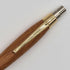 Hand Turned Click Pen made from Mahogany Wood
