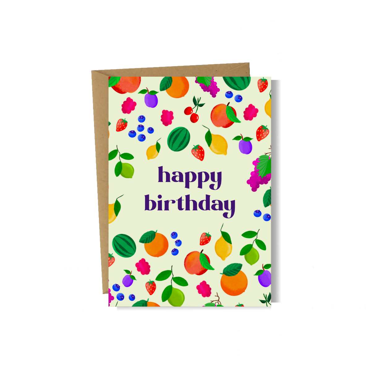 Fruit Birthday Card