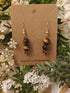 Tiger's Eye Crystal Earrings