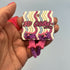 3D Printed EARRINGS: Animal friends DRAGON/CROC/AXOLOTL/DINO