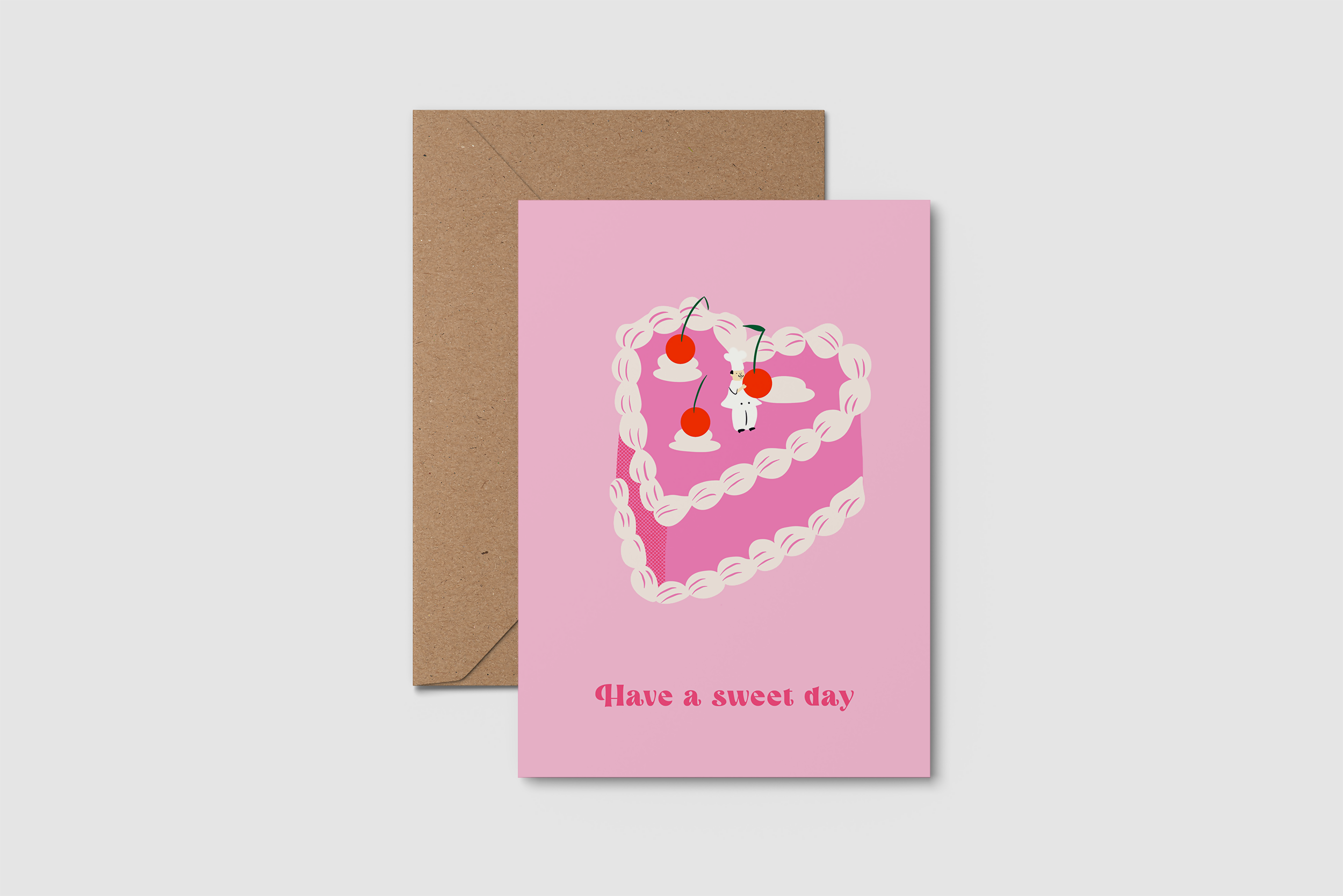 'Have A Sweet Day' Birthday Card