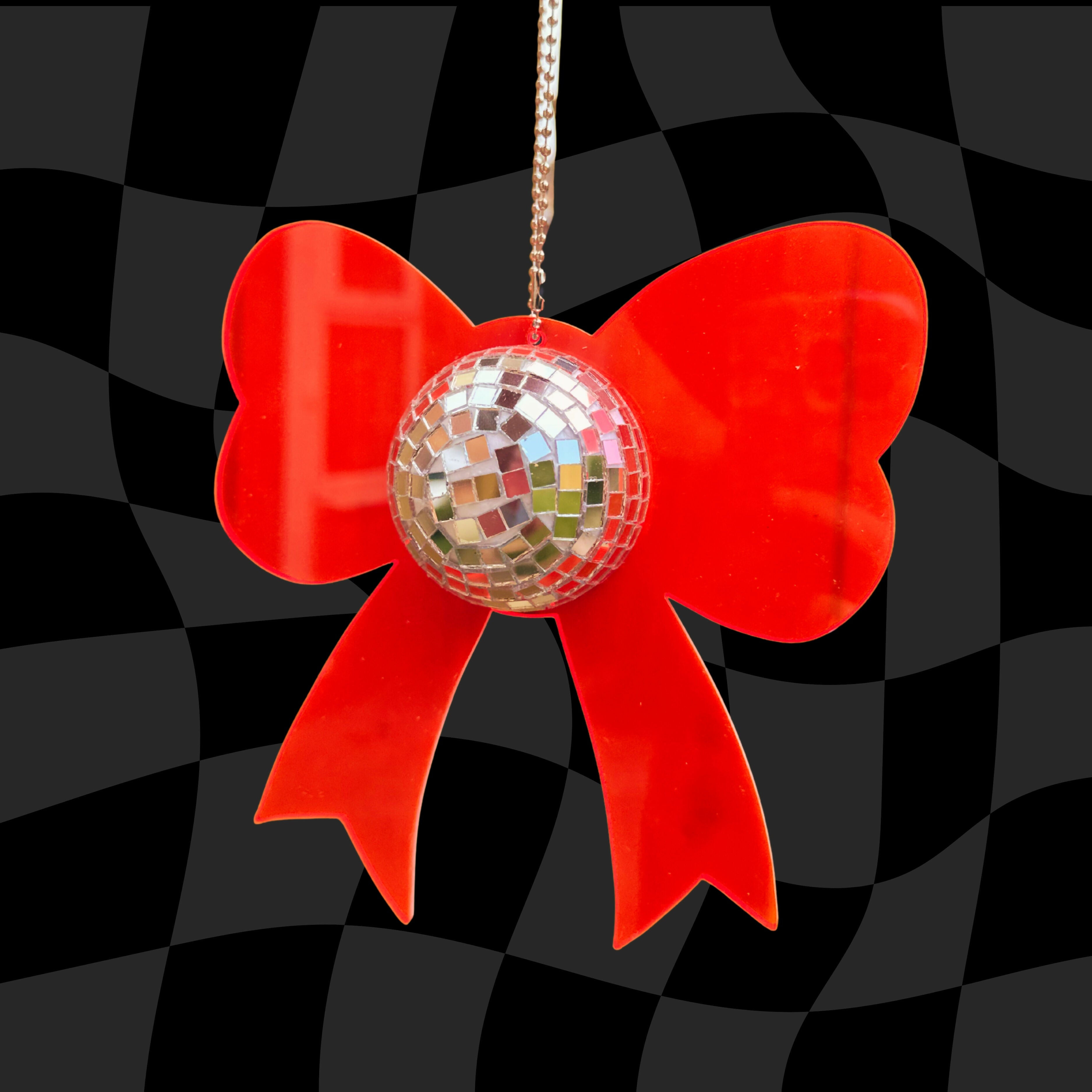 Disco Dangler - Neon Acrylic Mirrorball Hanger