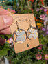 LILIAC HYDRANGEA EARRINGS