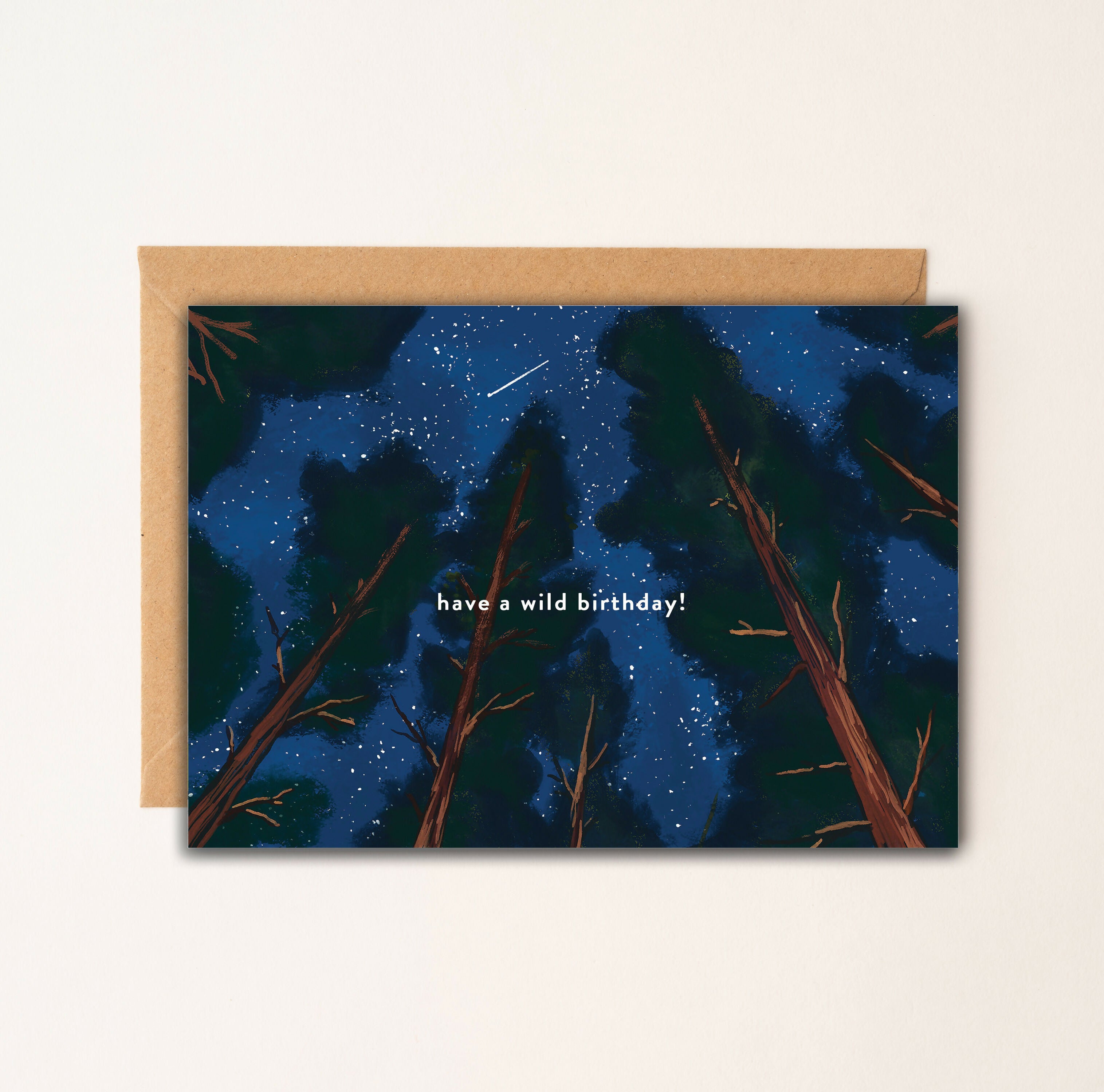 Have a Wild Birthday Forest Card