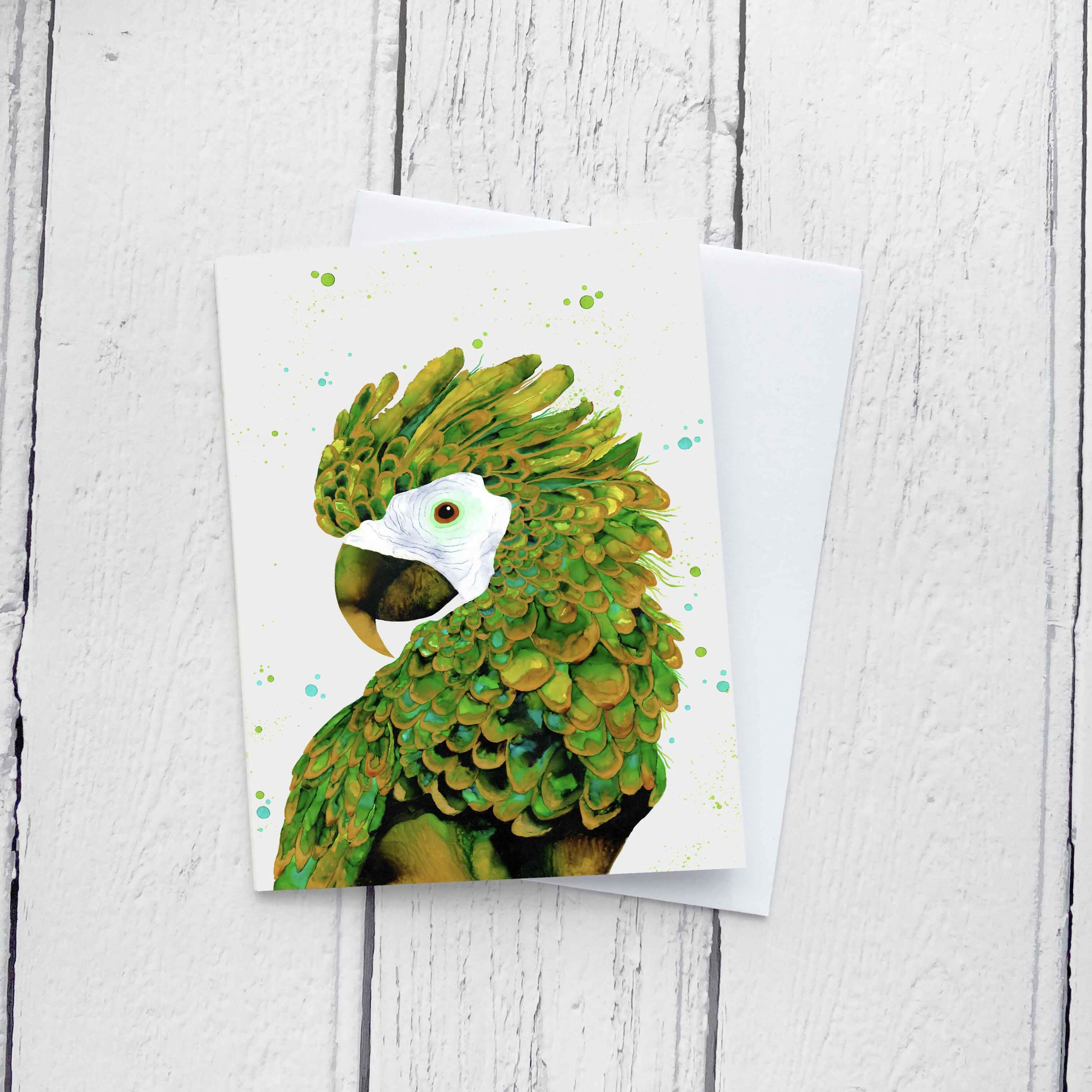 Animal Ink Greetings Card