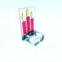 Fused Glass Tealight Holder with Christmas Candle Design