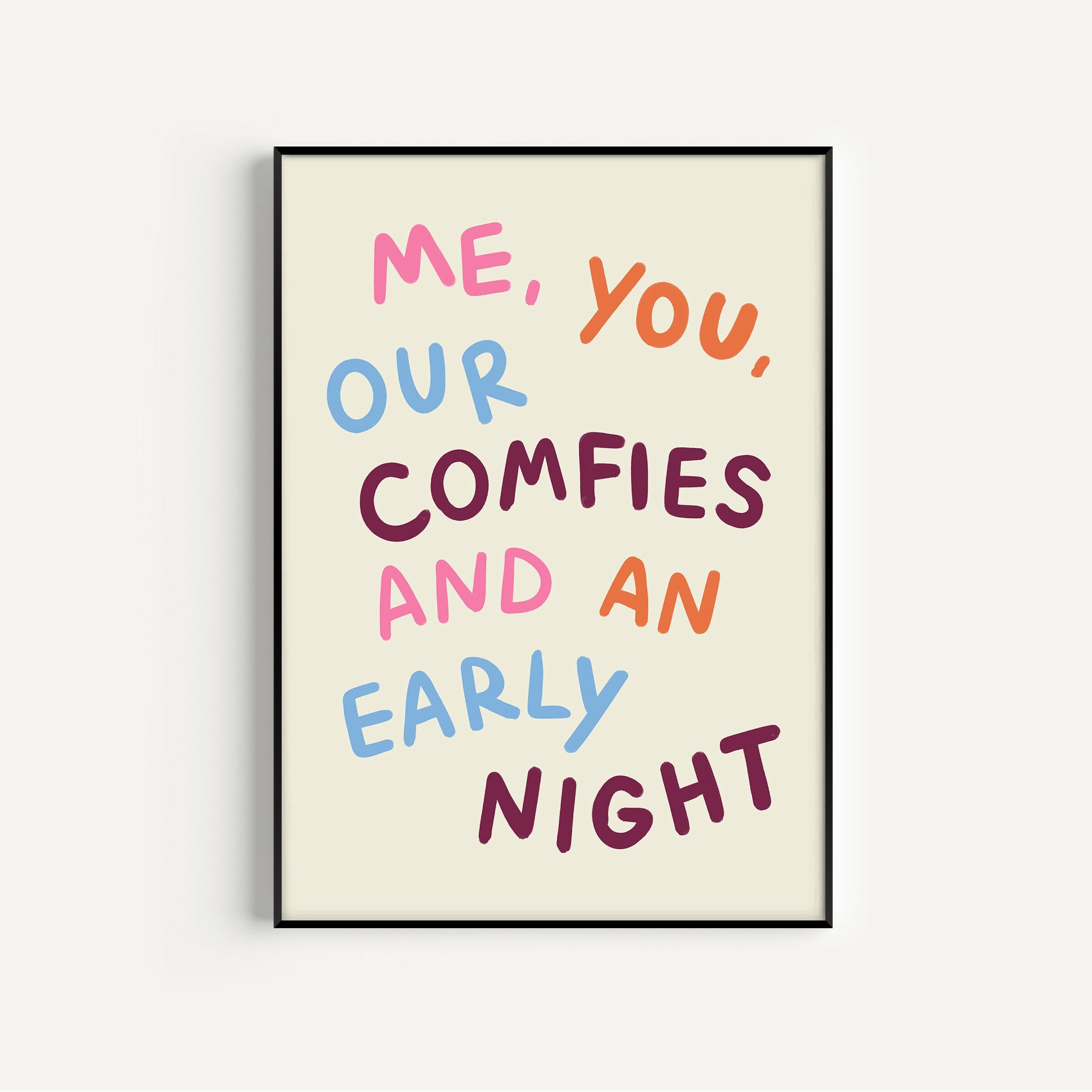 Comfies Print