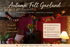 Autumn Felt Garland