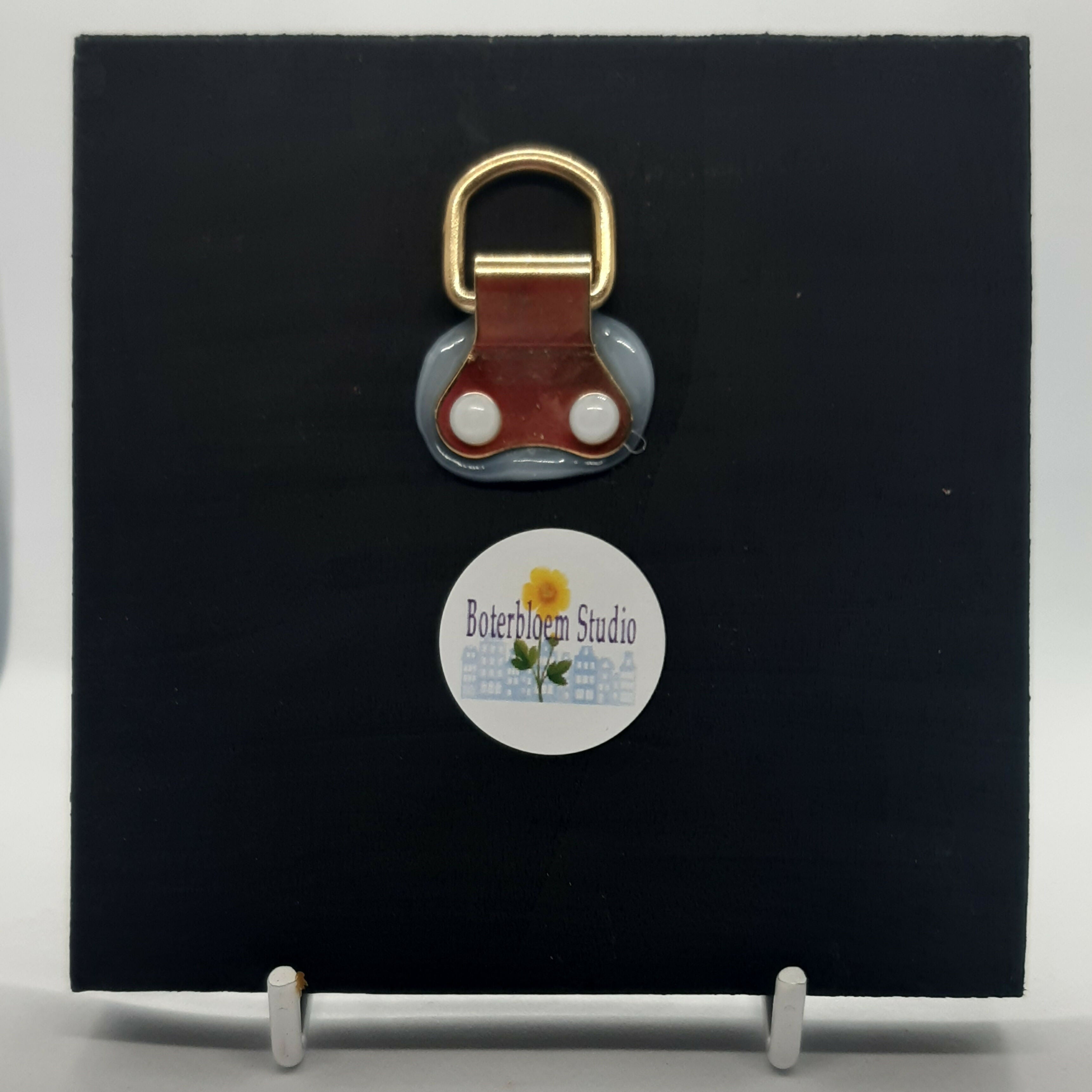 Clay Cacti, Succulent and Plant Small Wooden Black Painted Trinket Tray