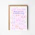 IT'S MOTHER'S DAY GREETINGS CARD