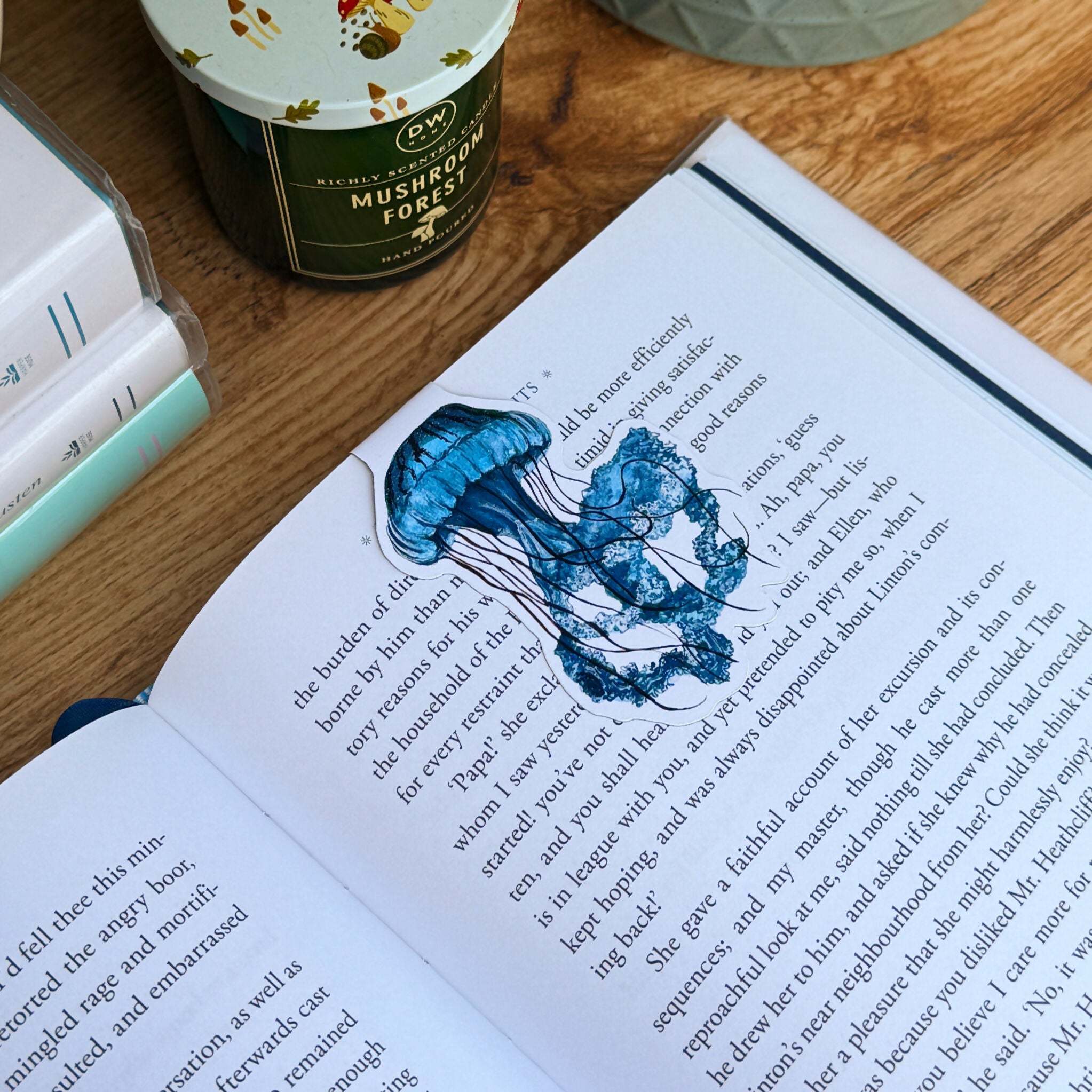 Jellyfish - Matt Magnetic Bookmark