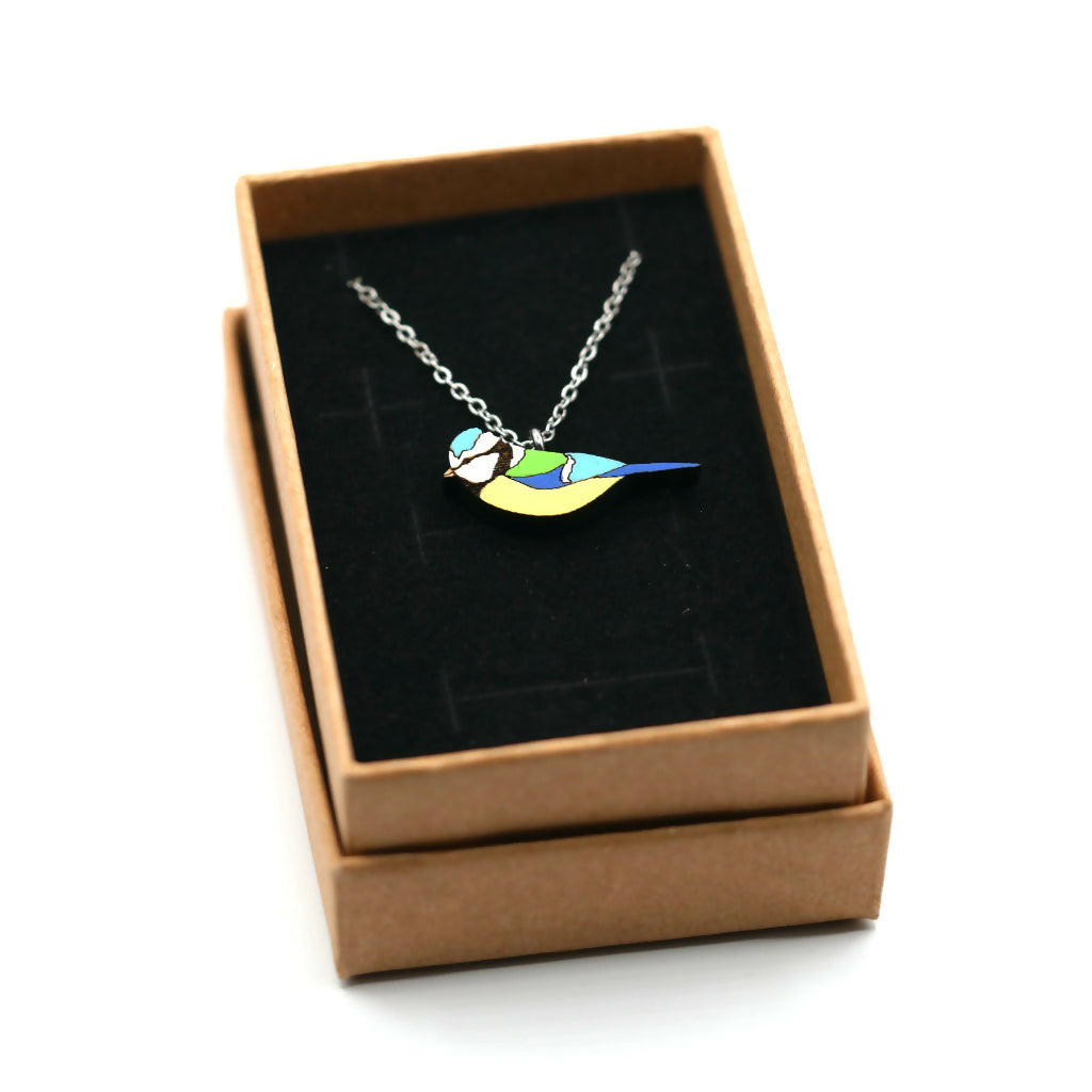Blue Tit Necklace