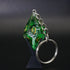 Clear Dice Keychains