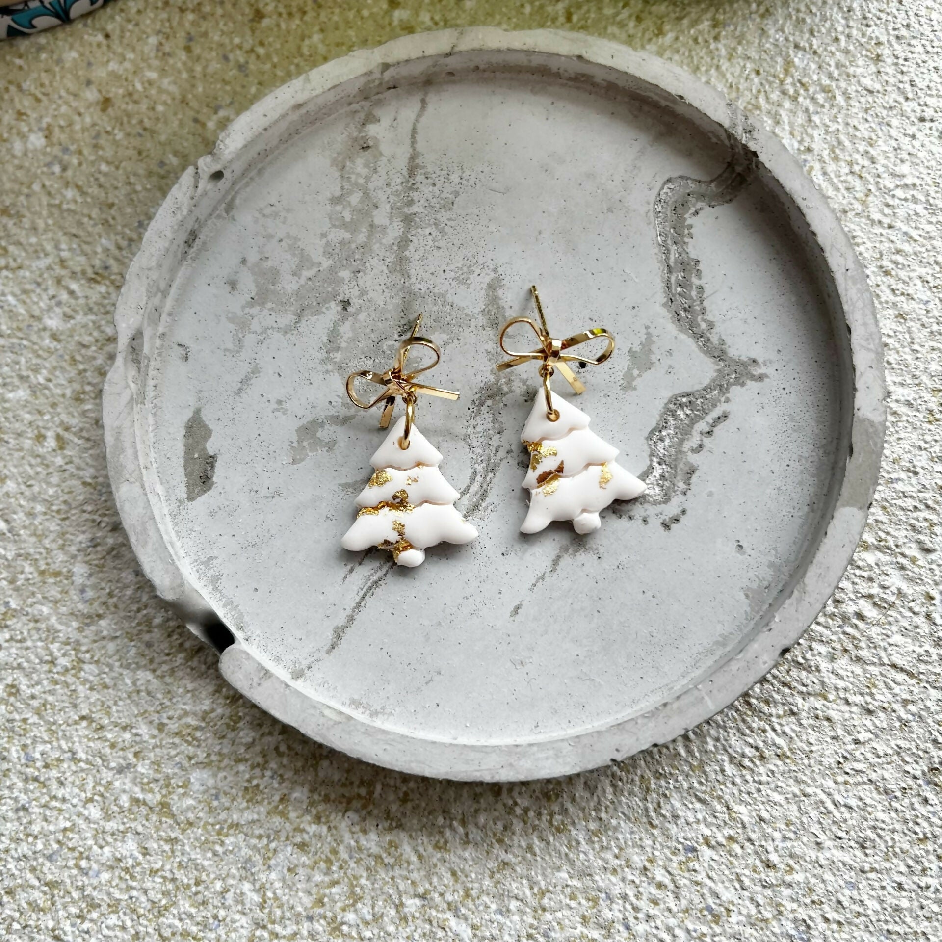 Christmas Clay Earrings