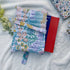 Handmade Quilted Book Sleeves with Ribbon Closure Meadow Prints