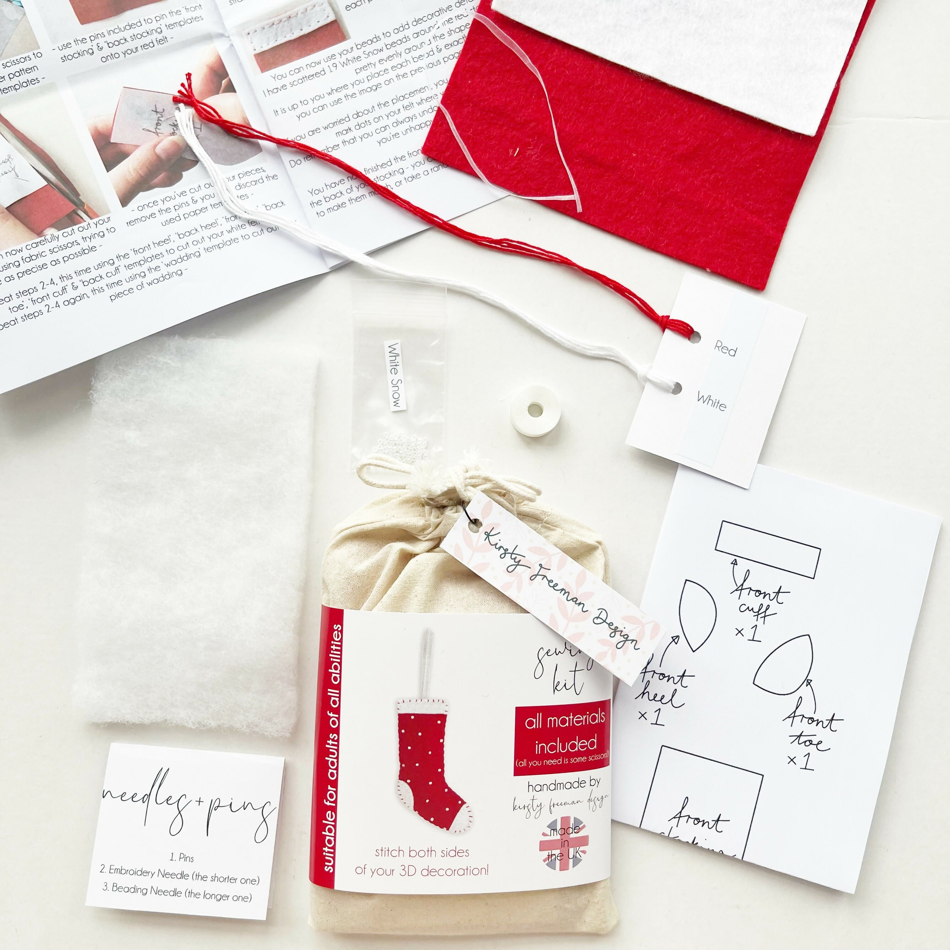 Mini Stocking Sewing Kit