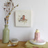 Bullfinch and Blossom Ceramic Tile Wall Art