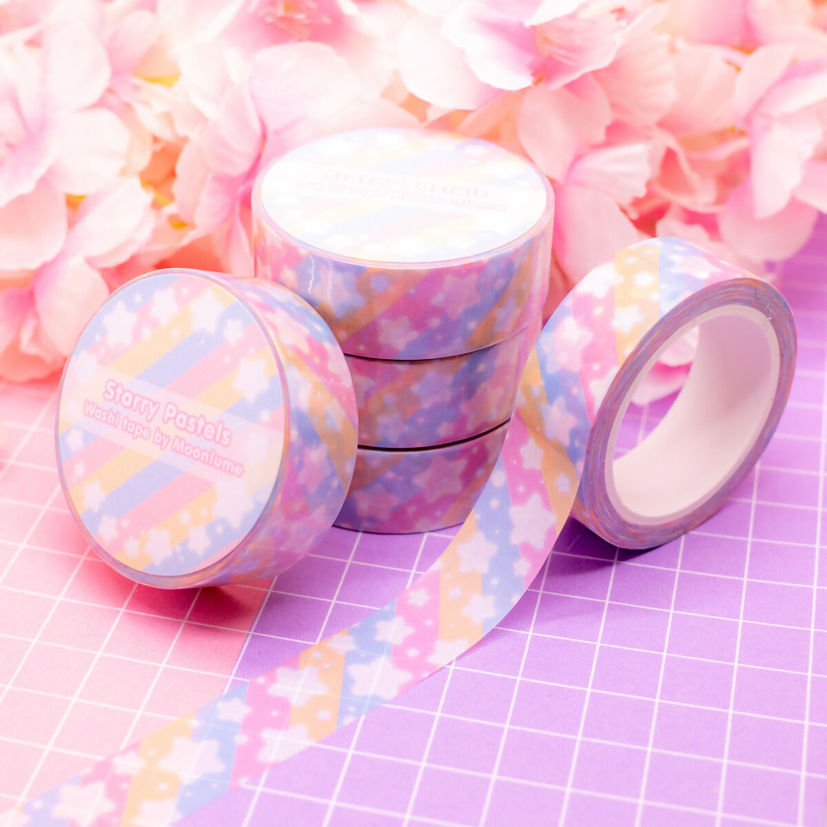 Washi Tape - Starry Pastels