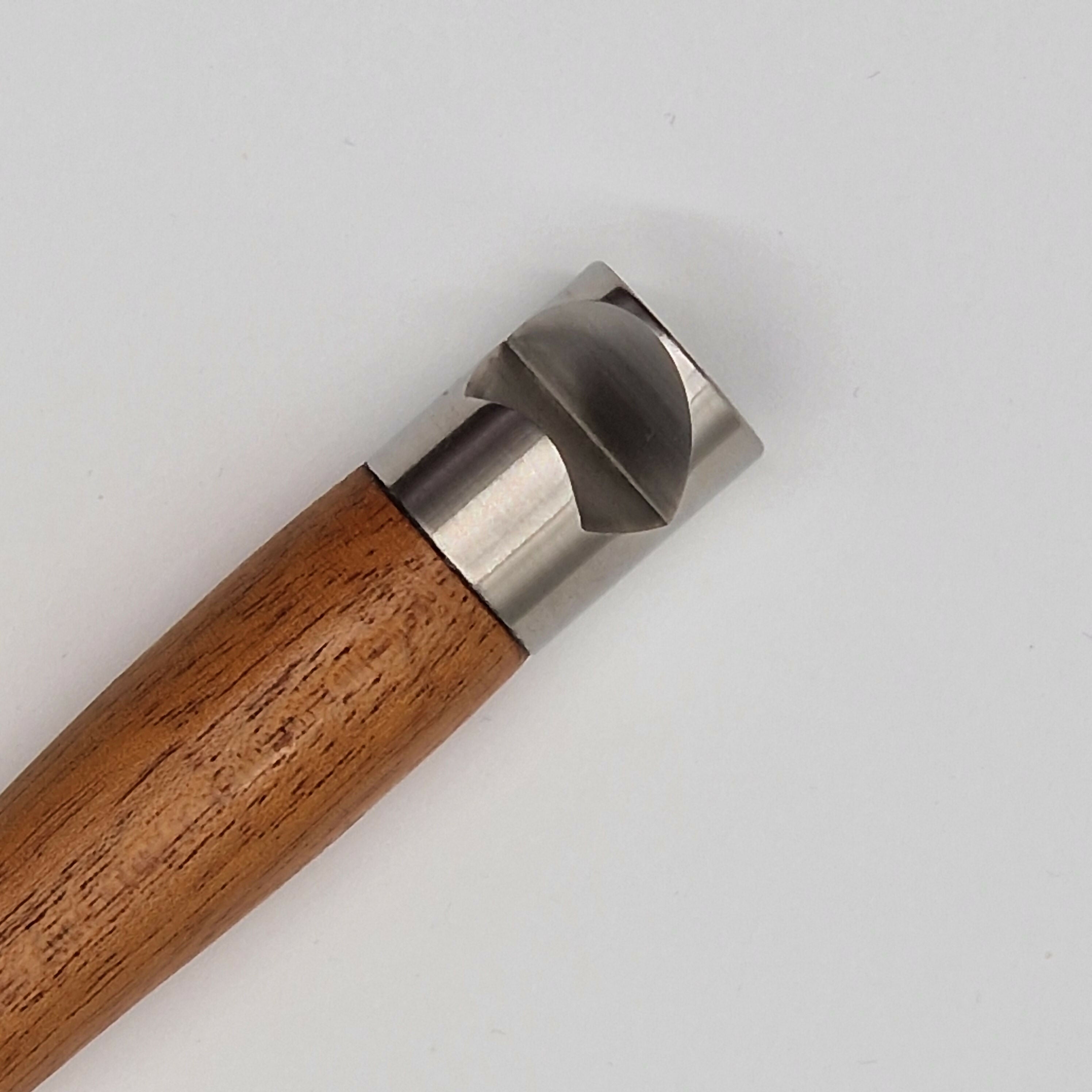 Hand Turned Bottle Opener made from Mahogany Wood with Stainless Steel Head