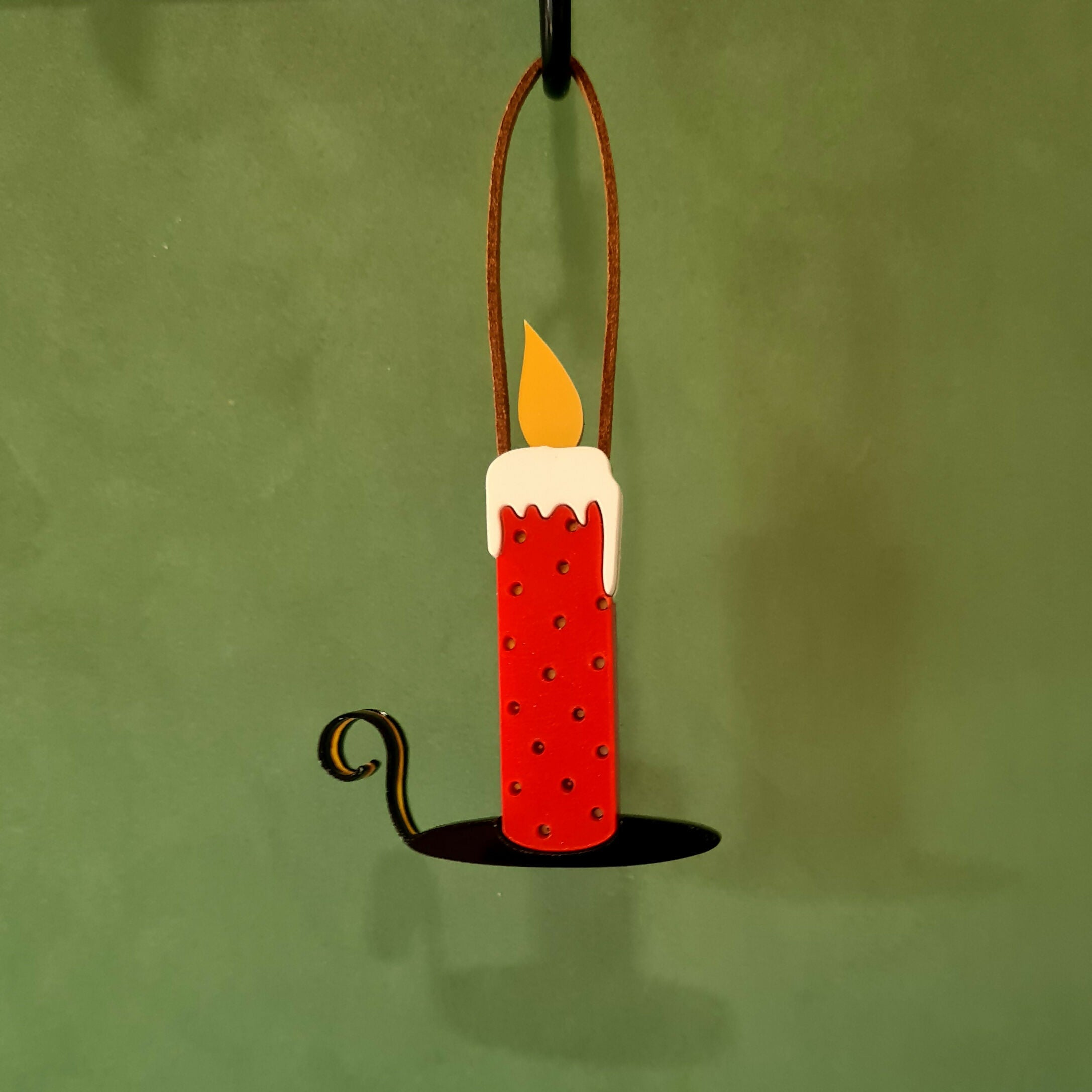 Candle - Christmas Ornament