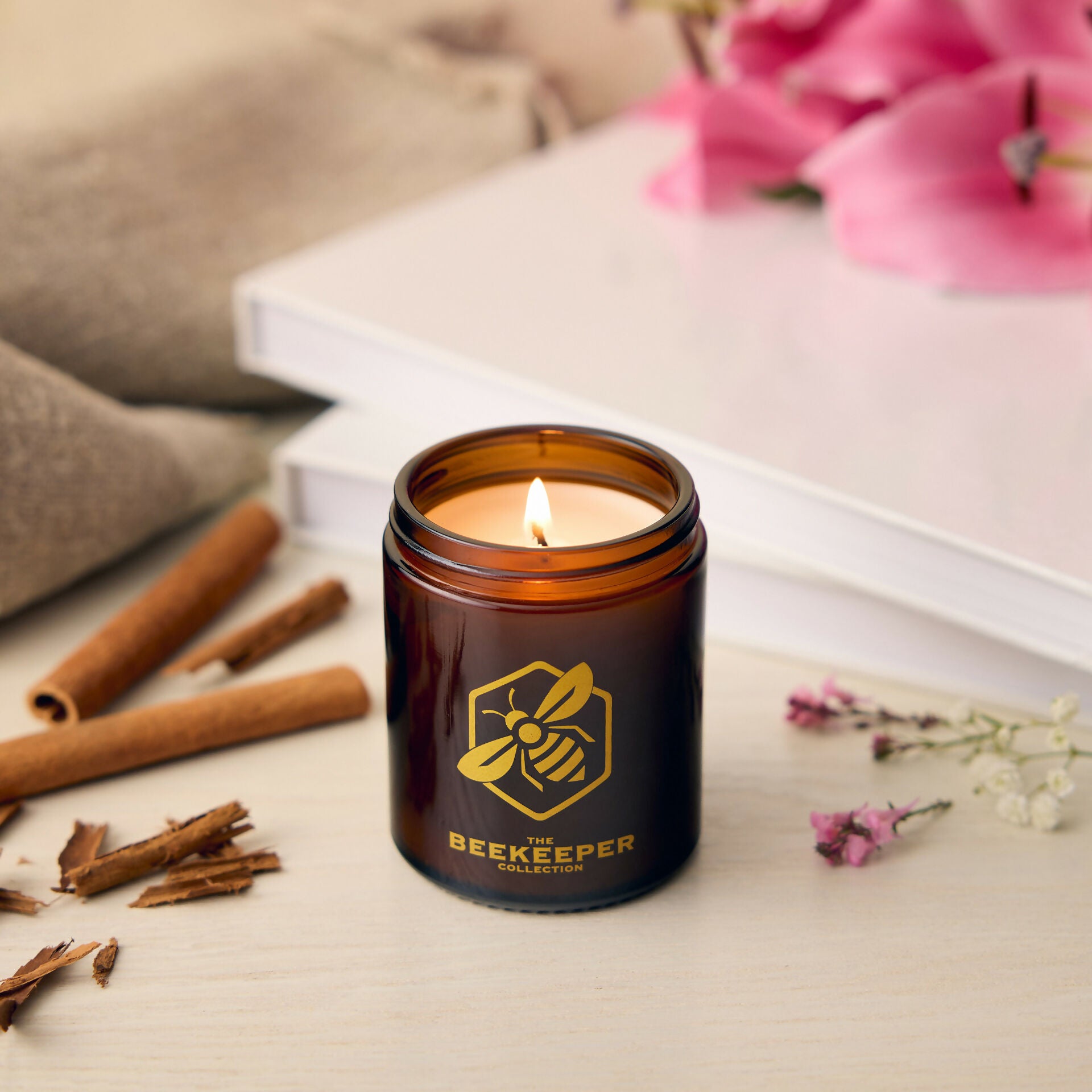 Rhubarb and Cinnamon Candle