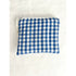Blue Gingham Quilted Coin Purse / Card Holder