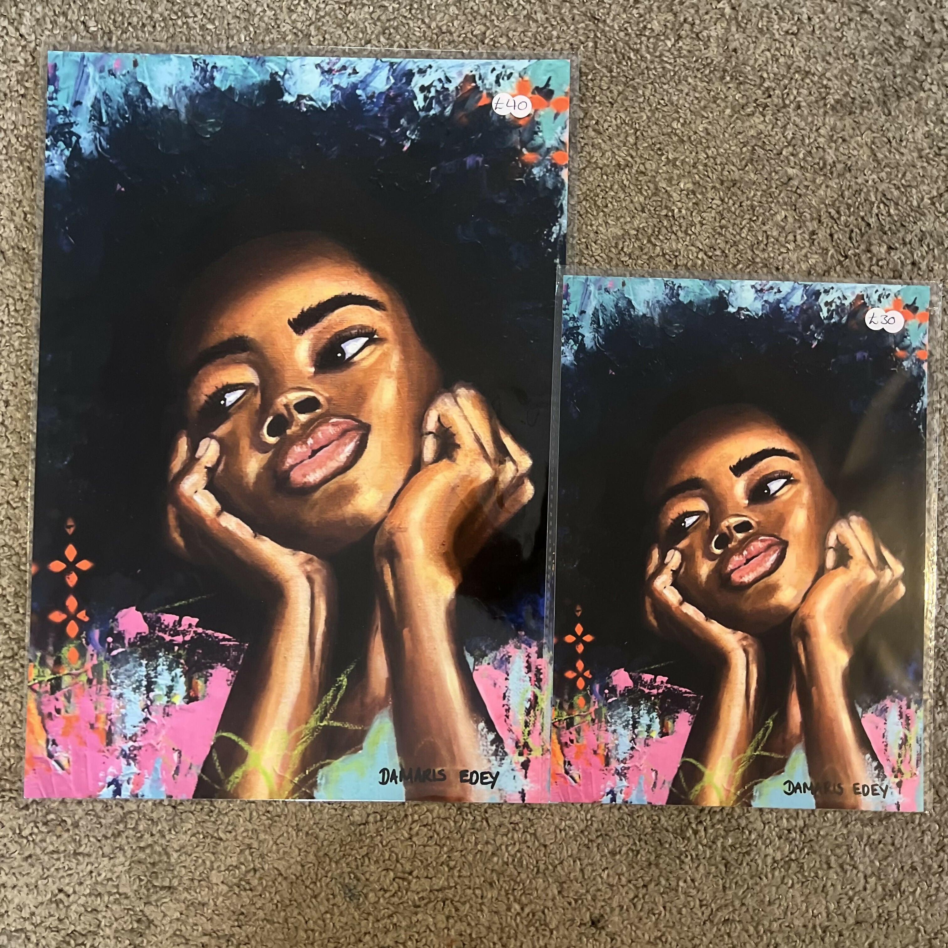 I am who I am Art Prints