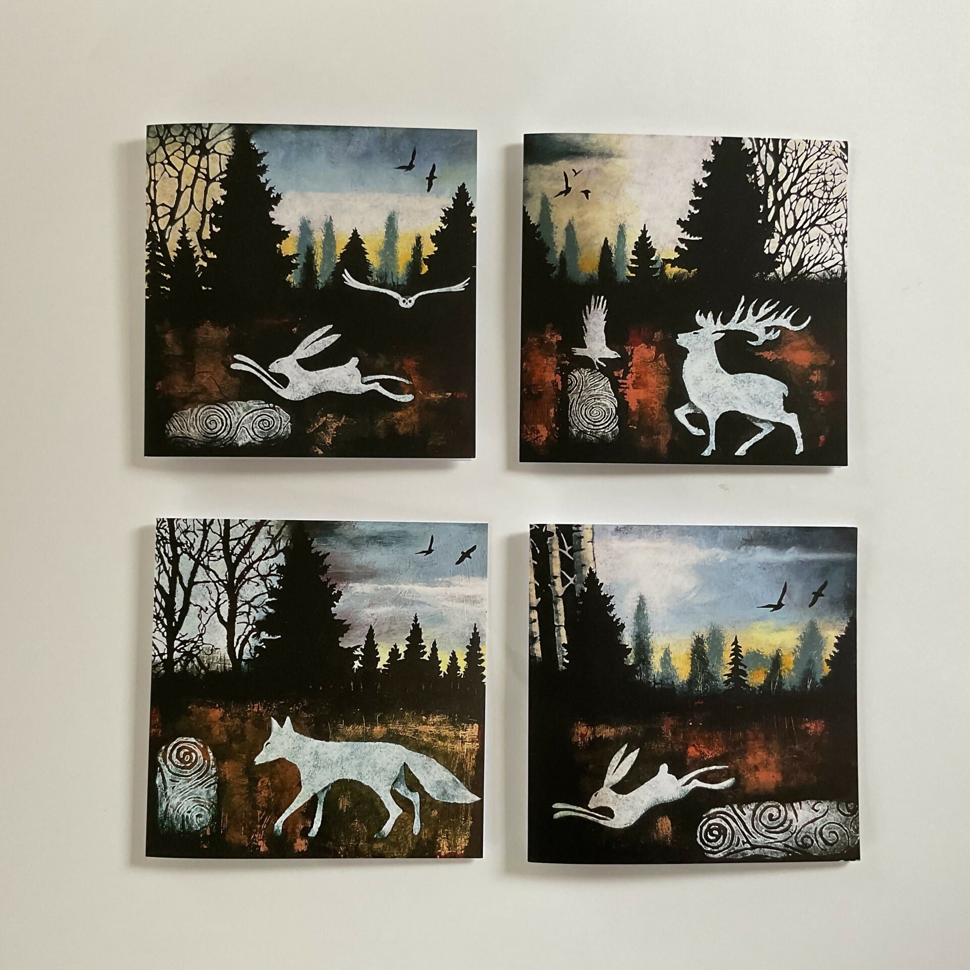 ANIMAL GREETING CARDS ( FOREST RANGE)