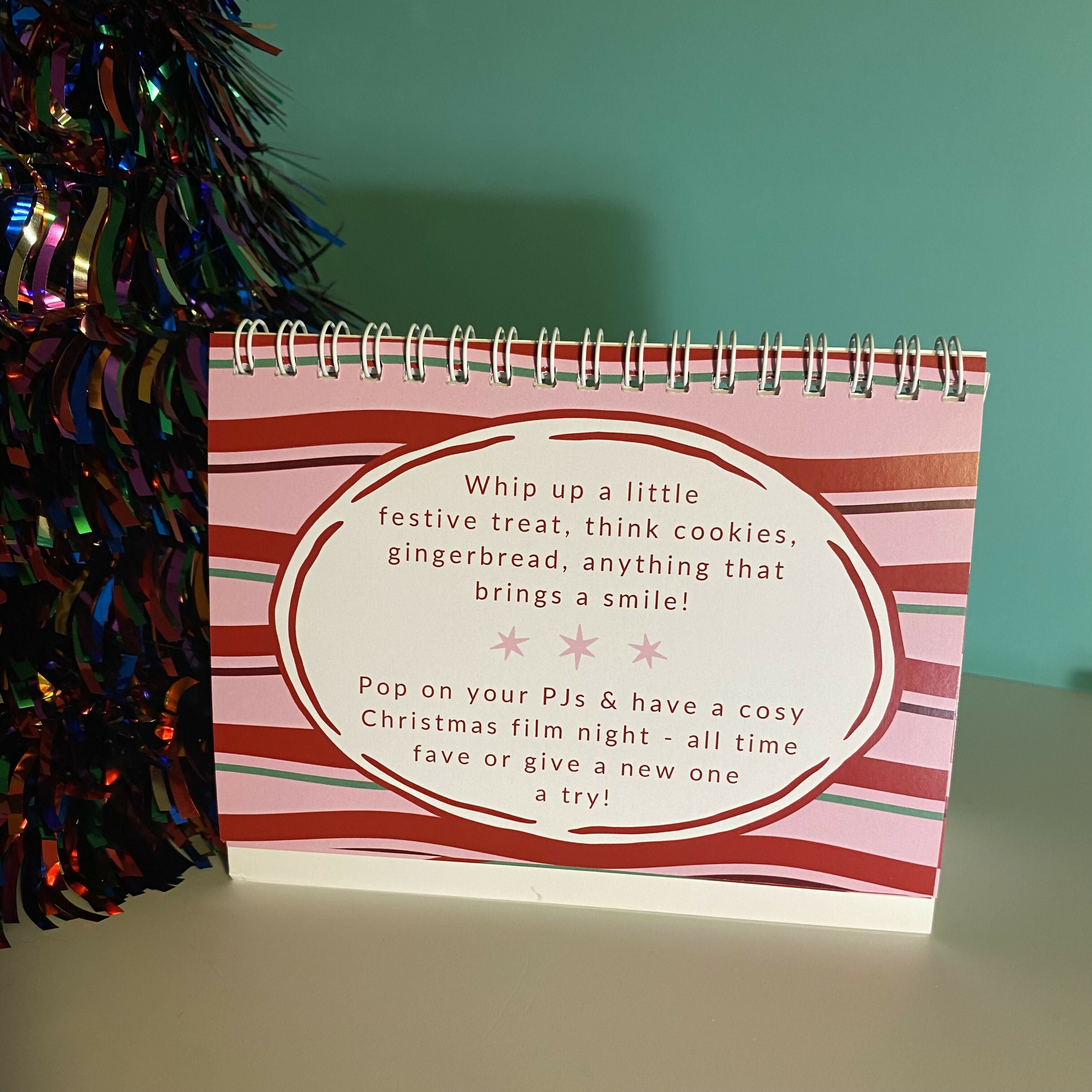 Let The Festivities Begin - Countdown To Christmas Flip Deck