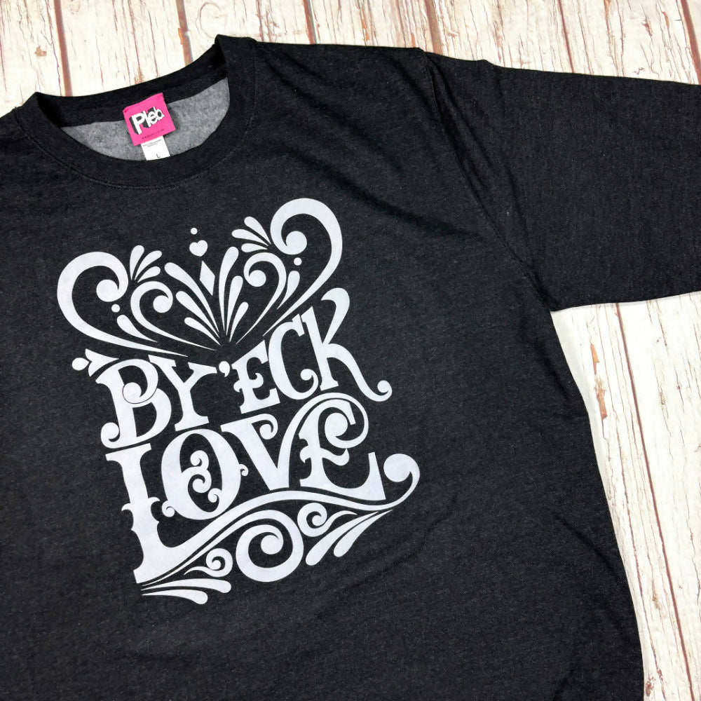 By'eck Black Unisex Sweatshirt