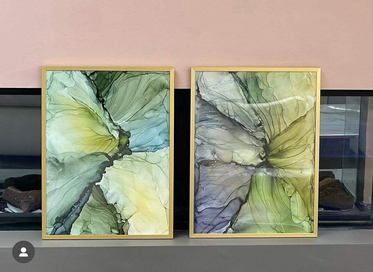 Emerald Depths 1 - Original Painting