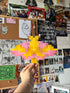 Pixel Rosy Maple Moth Painting