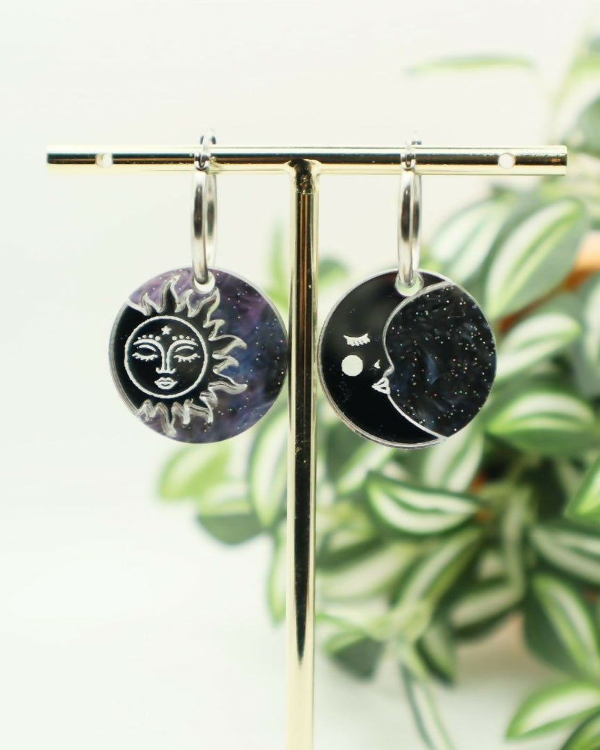 Silver Sun and Moon