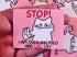 Stop I'm Overwhelmed Vinyl Sticker