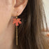 Maple Leaf Dangle Earrings