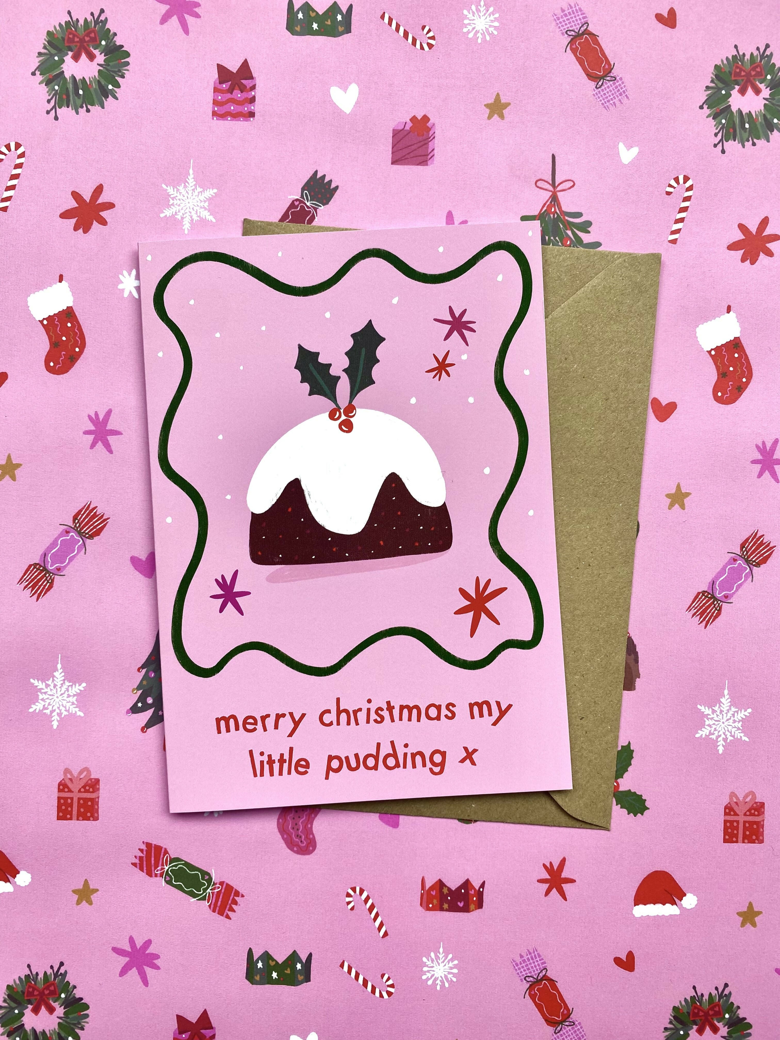 Merry Christmas My Little Pudding card