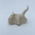 Handmade Ceramic Cat Ghost Ornament