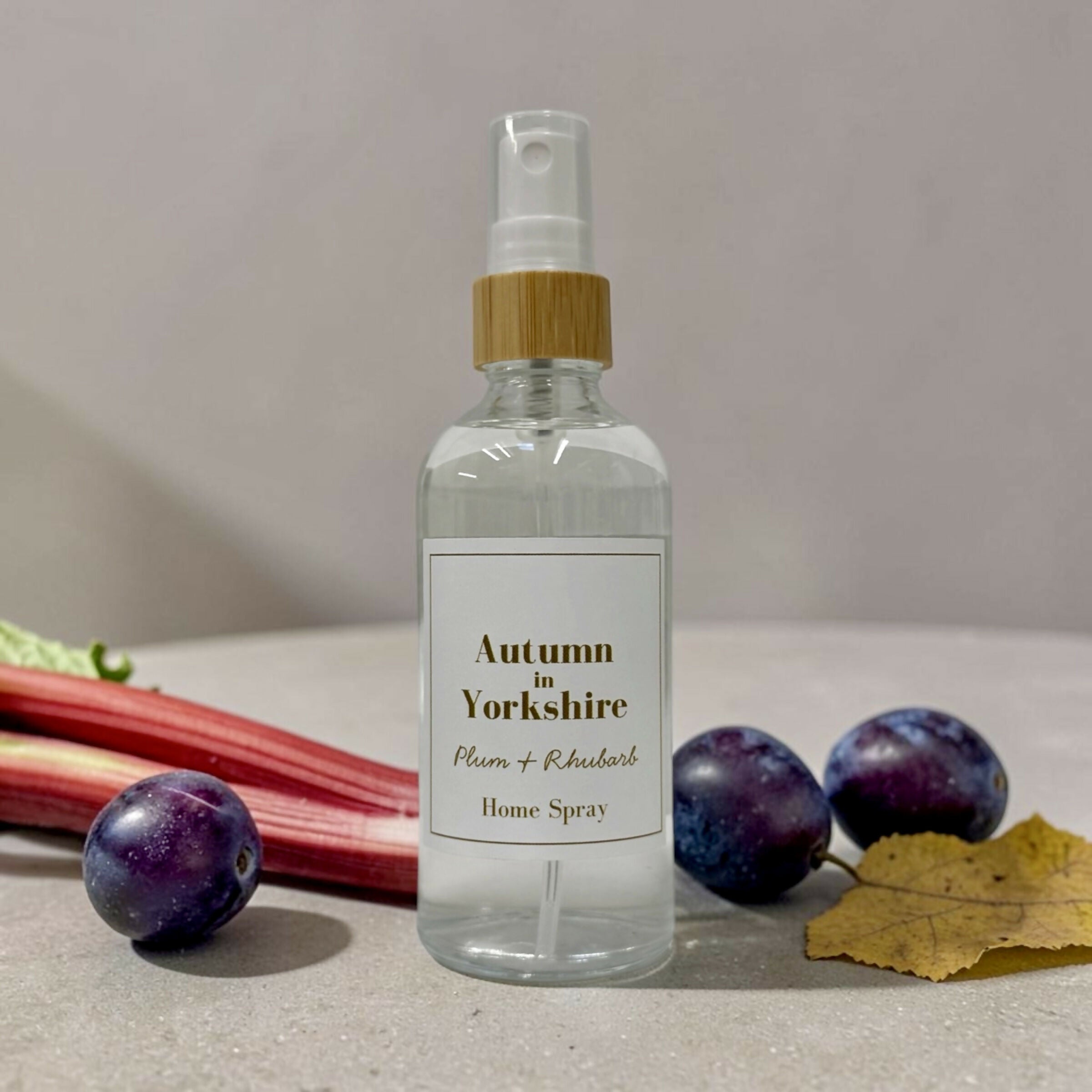 Autumn in Yorkshire - Plum and Rhubarb Home Spray - 100ml