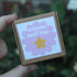 Handmade Polymer Clay Star Worry Stone