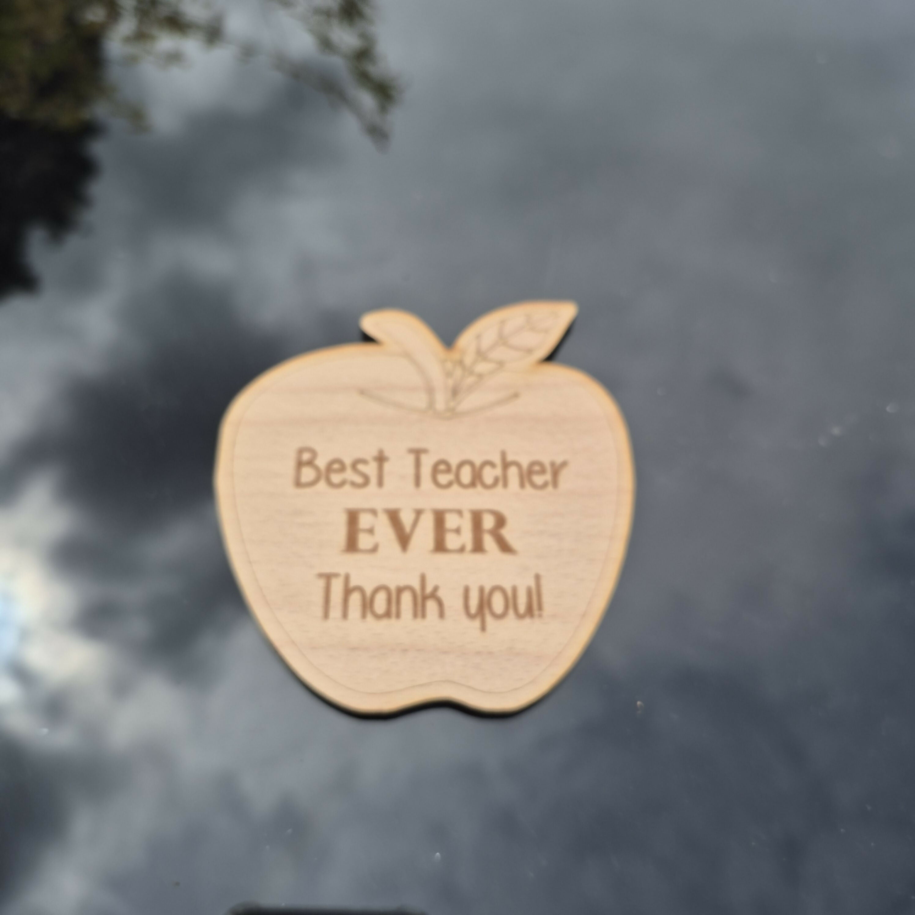 Wooden Teacher plaque