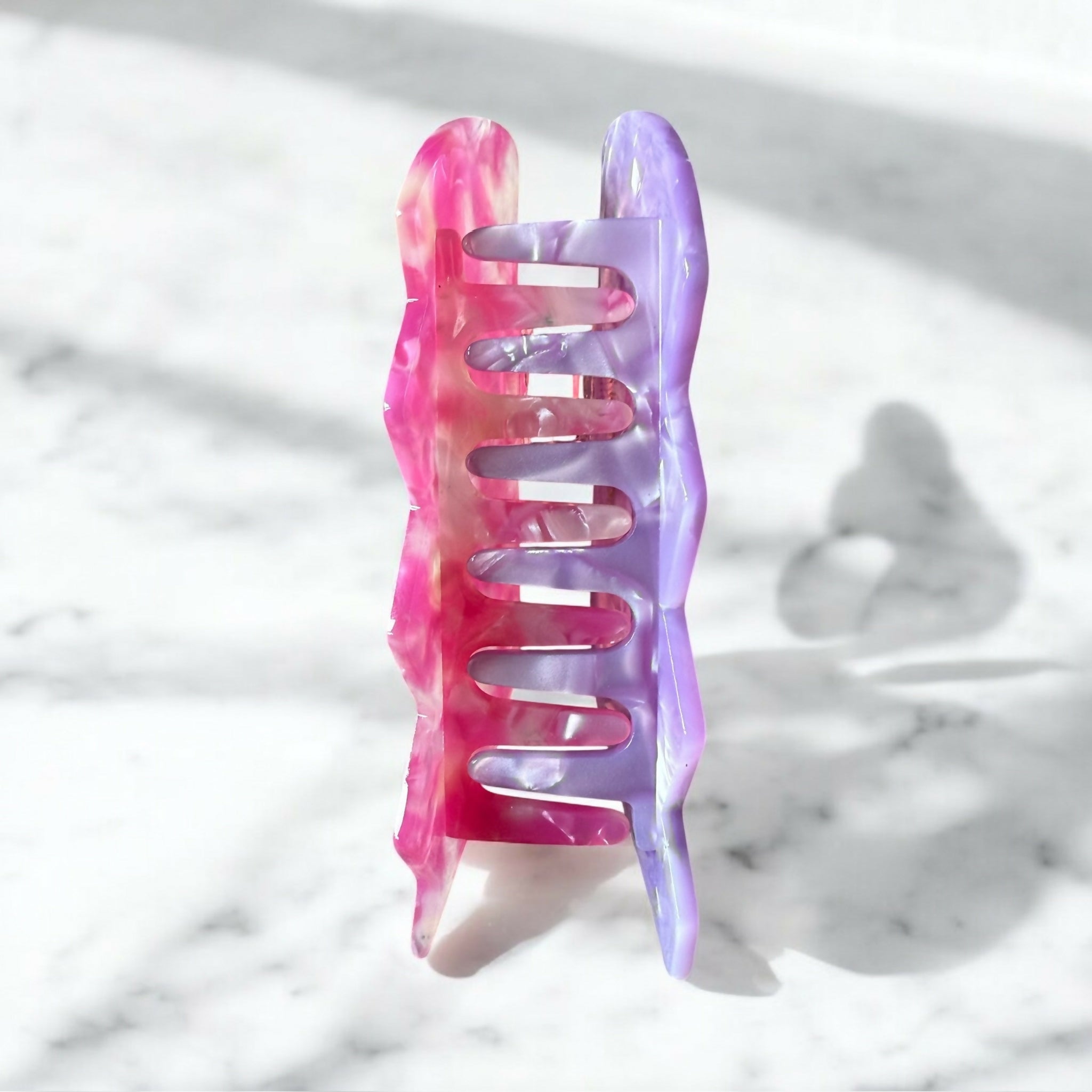 90's Best Friends Heart Hair Claw / Clip