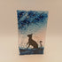 Fused Glass Silhouette Cat Tealight