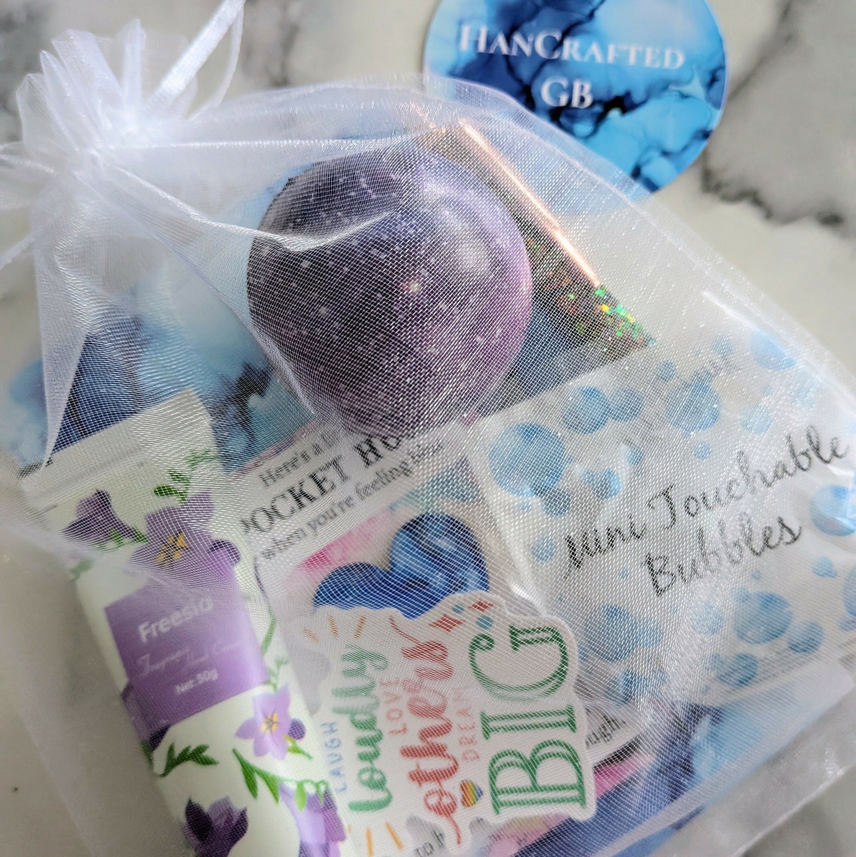 Self Care Soothing Kit, Mini Sensory Wellness Bag