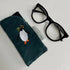 Original Design Embroidered Slip In Glasses Case
