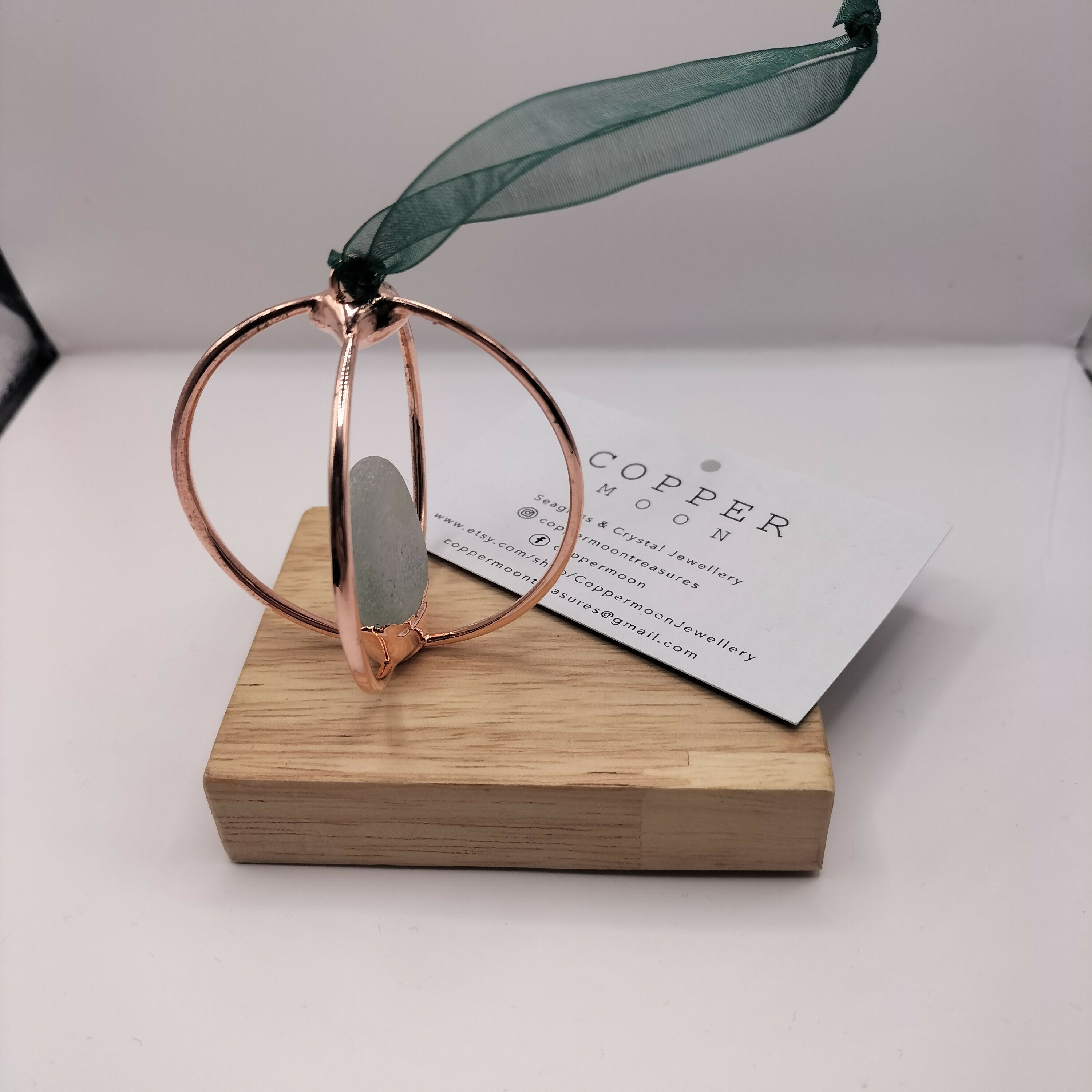 Seaglass White Bauble