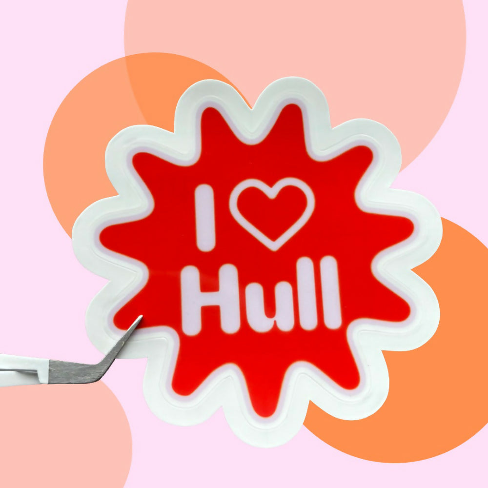 I Love Hull Sticker