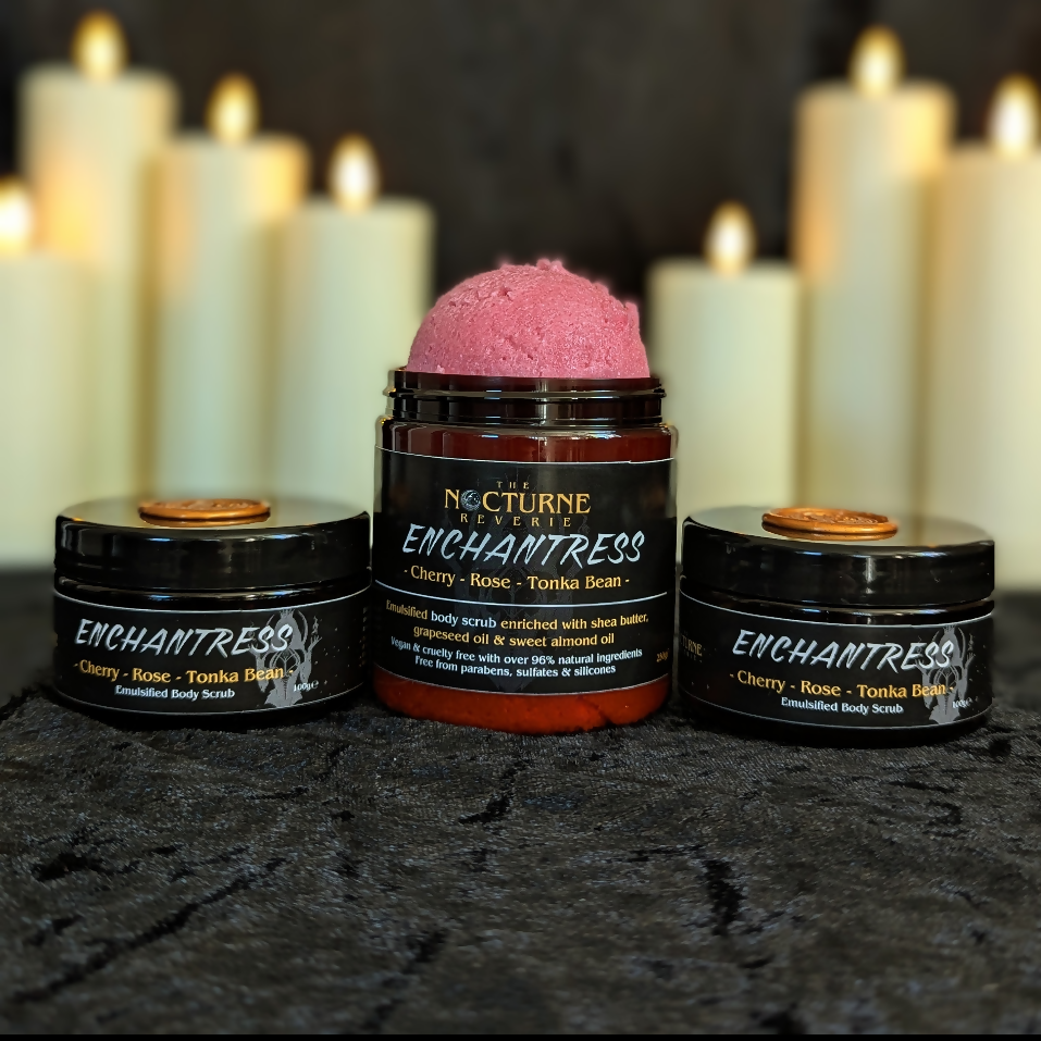 Cherry, Rose & Tonka Bean - Emulsified Sugar Body Scrub