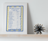 Leeds Utd Art Print RECEIPT Design
